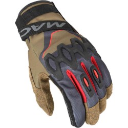 Guantes Text Zairon Caqui/Ngo/Rjo Macna