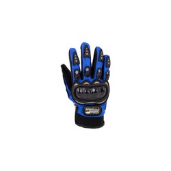GUANTE P/MOTOCICLISTA IRON RACING STREET AZUL