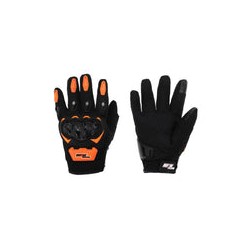 GUANTE P/MOTOCICLISTA IRON RACING SPEED NEON-NARANJA