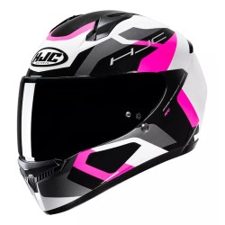 C10 TINS MC8 Bco/Gris/Rosa HJC