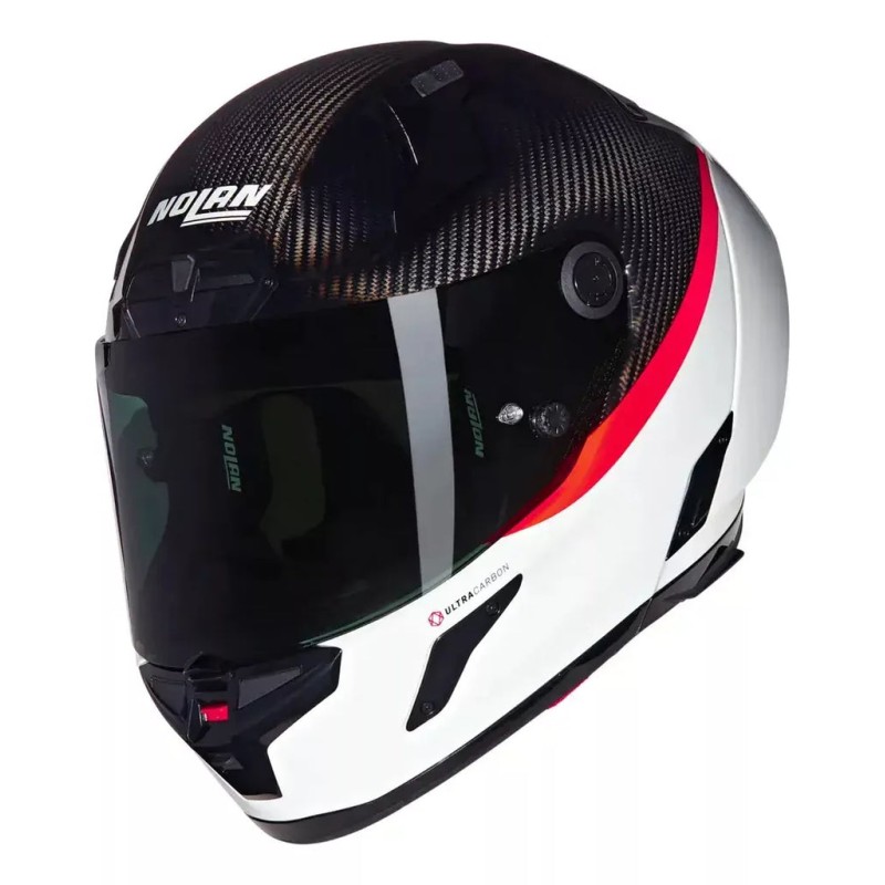 Casco X-804 RS Ultra Carbon D.O.C. 346 Ngo Brill/Bco/Nar Nolan