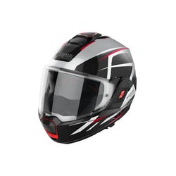Casco N120-1 Nightlife n-com 27 Bco/Ngo/Rjo M Nolan