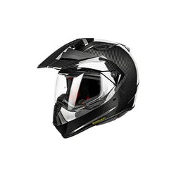 Casco de moto Dual Sport ILM L13 Carbon Fiber Black