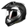 Casco de moto Dual Sport ILM L13 Carbon Fiber Black