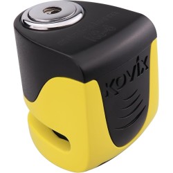 Candado de Disco con Alarma KOVIX KS6 (5.5mm Pin) Amarillo