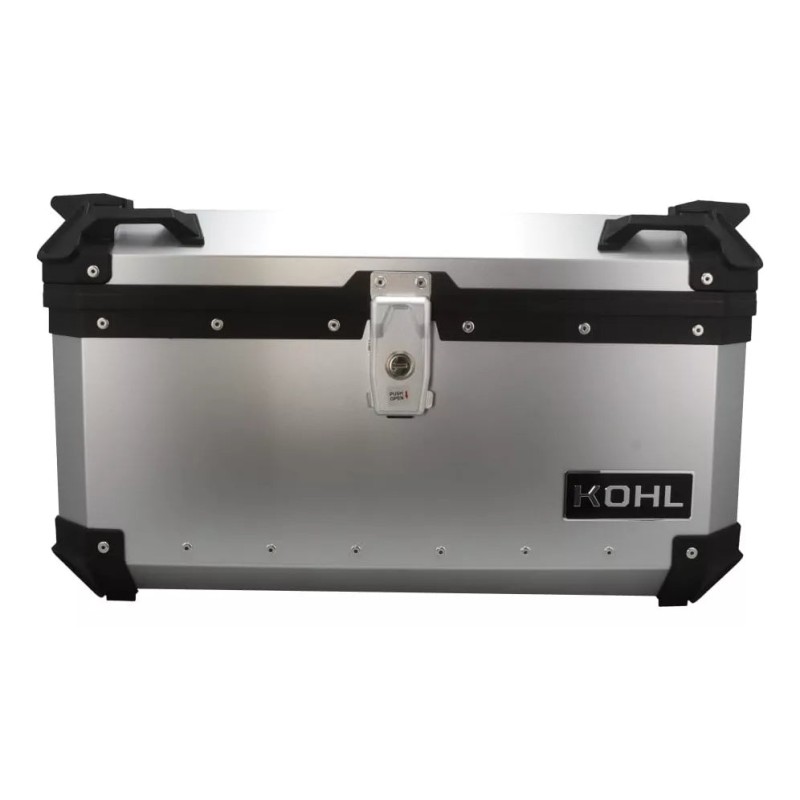 BAUL TRASERO MOTOCICLETA KOHL Q3-ECON ALUMINIO 60 LTS