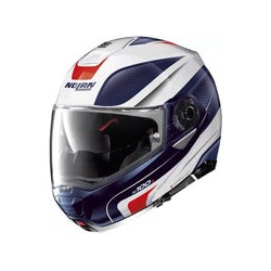 Casco N100-5 orbiter N-com 74 Bco/azul/rojo Nolan