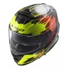 CASCO CERRADO LS2 STORM II DROP NGO/AMA/ROJ FF800