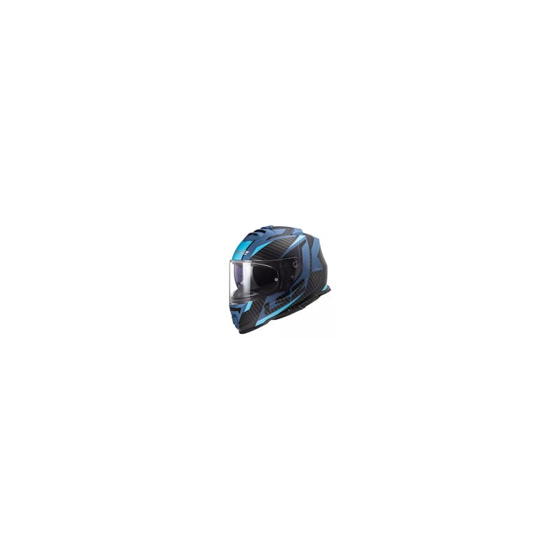 CASCO CERRADO LS2 STORM II RACER AZUL MATE FF800