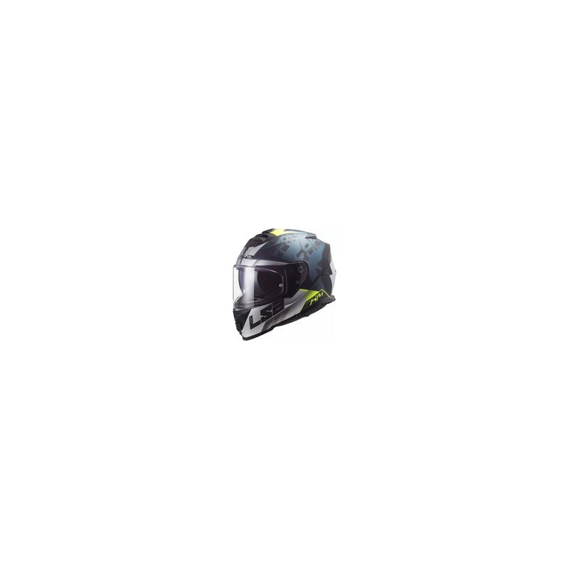 CASCO CERRADO LS2 STORM II SPRINTER NGO/PL/COBALTO FF800