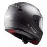 CASCO CERRADO LS2 RAPID II SOLID TITANIUM MATE FF353