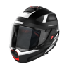 Casco N120-1 Subway n-com 21 Ngo/Bco/Rjo  Nolan