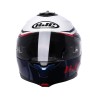 Casco C91N Nepos MC21 Bco/azul/rojo  HJC