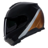 Casco N100-6 Verniciatura Speciale N-com 343 Ngo/Ocre/Plata Nolan