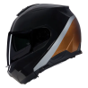 Casco N100-6 Verniciatura Speciale N-com 343 Ngo/Ocre/Plata Nolan