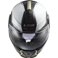 CASCO ABATIBLE LS2 SCOPE II ARCH BCO/TITANIUM FF902 SIN PINLOCK