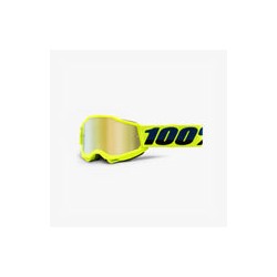 ACCURI 2 Youth Goggle Fluo Yellow - Mirror Gold Lens